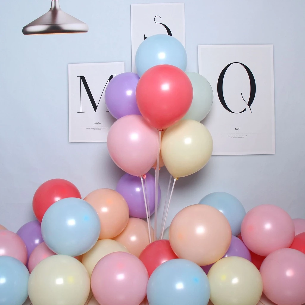 100PC BALON PASTEL