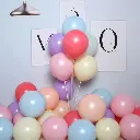 100PC BALON PASTEL
