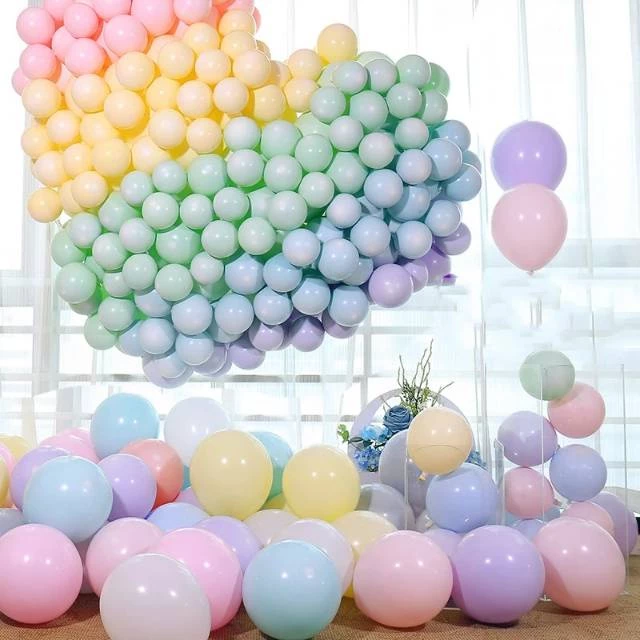 100PC BALON PASTEL